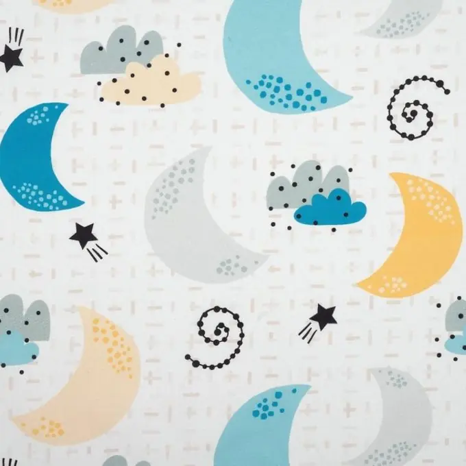 Mega-Angebot Baumwollstoff Baby Moon