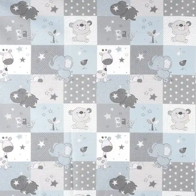 Abverkauf Baumwollstoff Patchwork Tiere