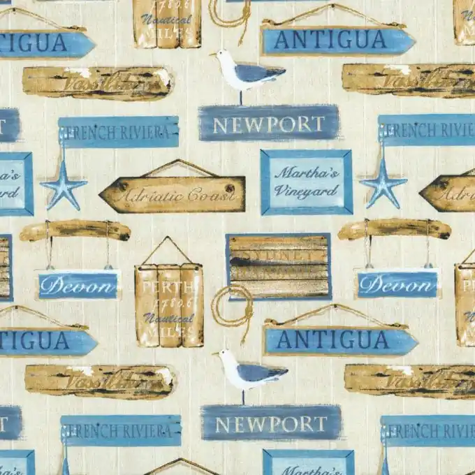 Meistverkauft Dicker Baumwollstoff Fischereihafen