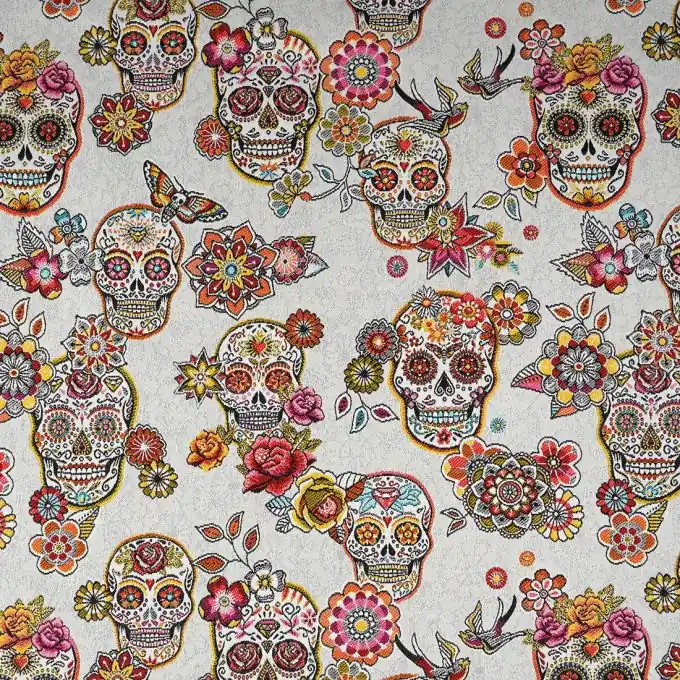 Jacquardstoff Cristobal Beige Direkt Vom Hersteller