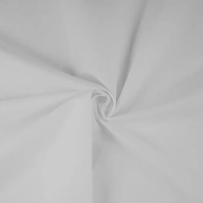 Angebot Baumwoll-Popeline, einfarbig weiß