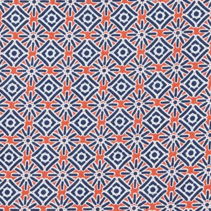 Wax-Stil Leichter Baumwollstoff 145 cm Breite Hochwertig