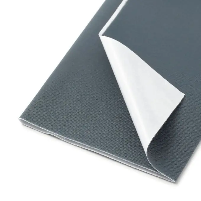 Thermoklebender Streifen aus Nylon, grau Kracherpreis