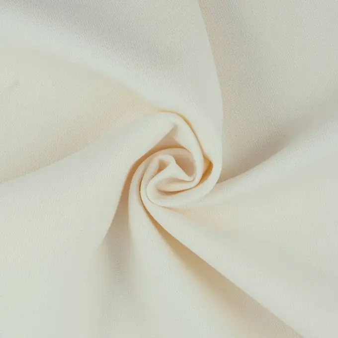 Dicker Polyesterstoff Marta Ecru Garantierte Lieferung