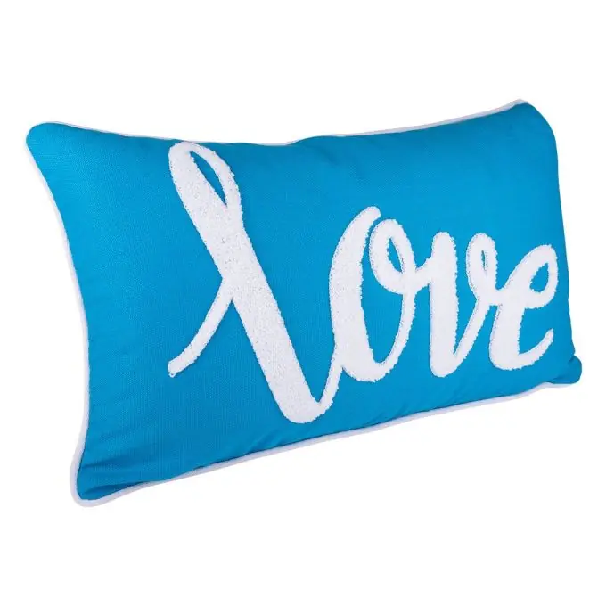 Versand Am Gleichen Tag Kissenbezug Blau Love