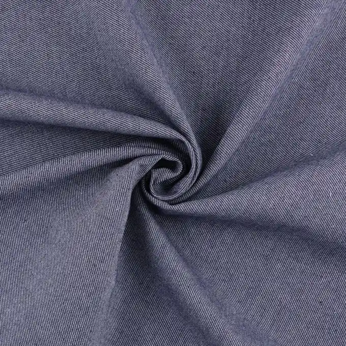 Solange Der Vorrat Reicht Jeansstoff Bio Blau meliert