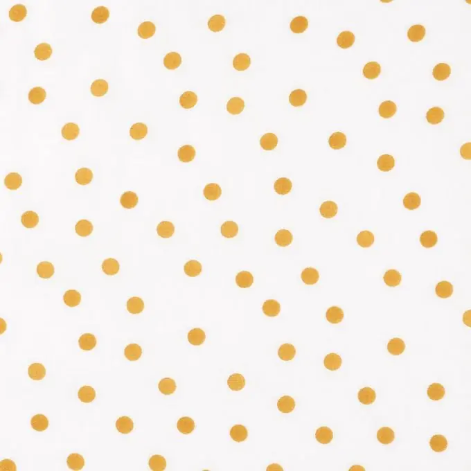 Heißes Angebot Batist Baumwolle Punkte Orange