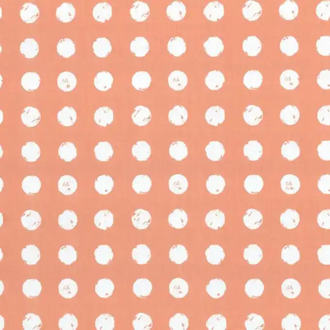 Kracherpreis Stoff aus dicker Baumwolle mit gepunktetem Druck