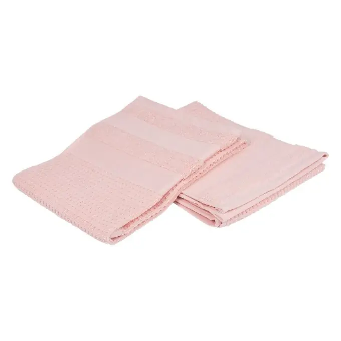 Bestpreis 2er Set Handtücher Garance Rosa