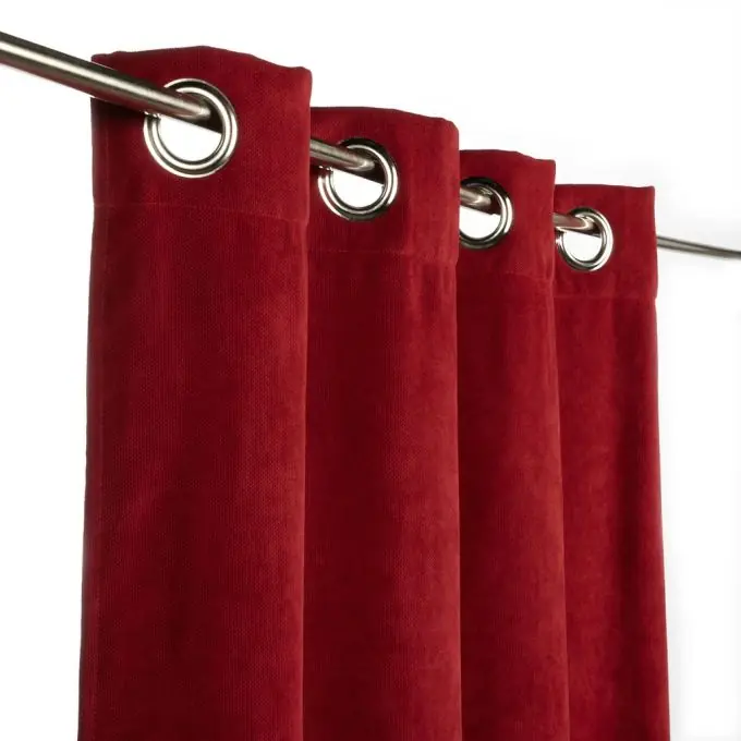 Top-Angebot Ideal Samtvorhang 135×240 cm – Velours Gardine