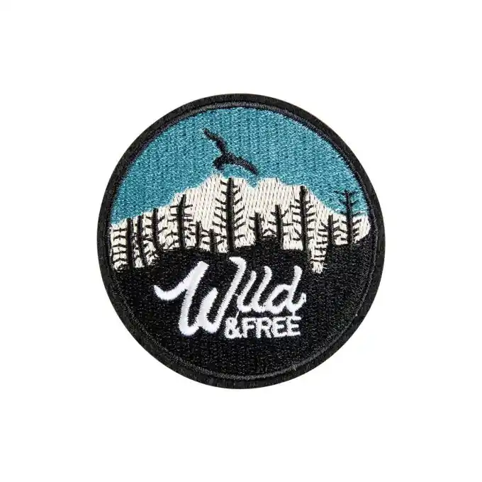 Bügelbild Wild and Free Knallerangebot