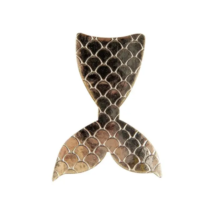 Preisknaller Bügelbild Meerjungfrau Silbern