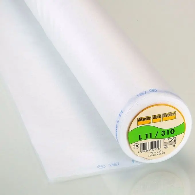 Weiche und leichte Vlieseinlage L11/310 Weiß Top-Qualität