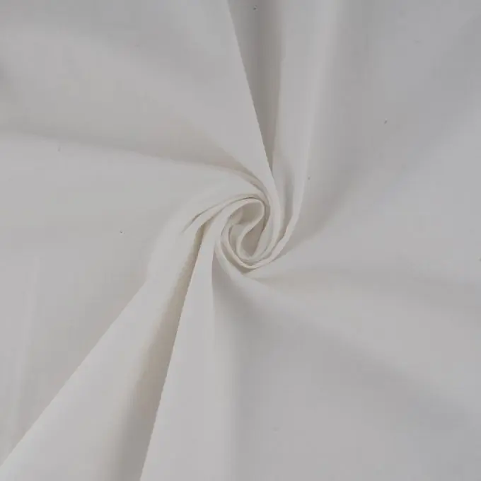 Online Kaufen Gabardine Bio Baumwolle Ecru