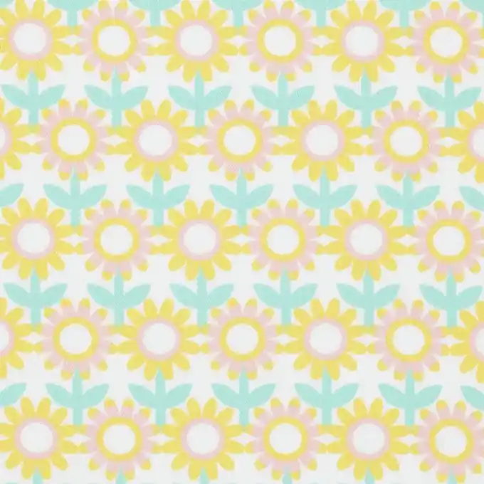 Preis Gesenkt Dicker Baumwollstoff Blumen Hilda