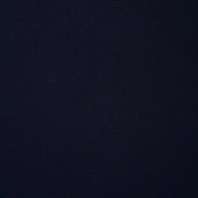 Marineblauer Creponstoff Highlight