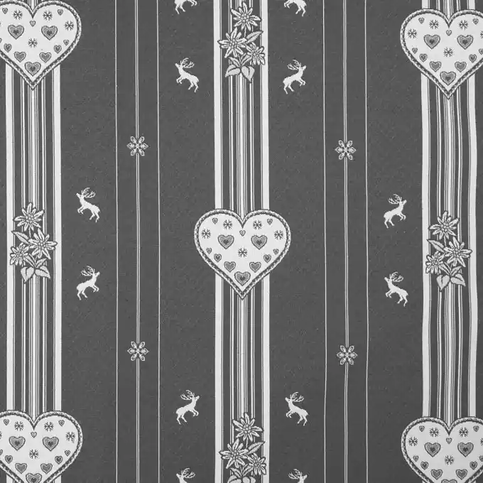 Jacquard Alpineto Grau Bestpreis