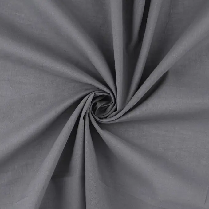 Expressversand Batist einfarbig grau