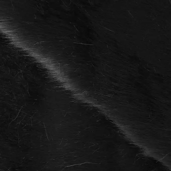 Heißes Angebot Kunstpelz Montréal Schwarz