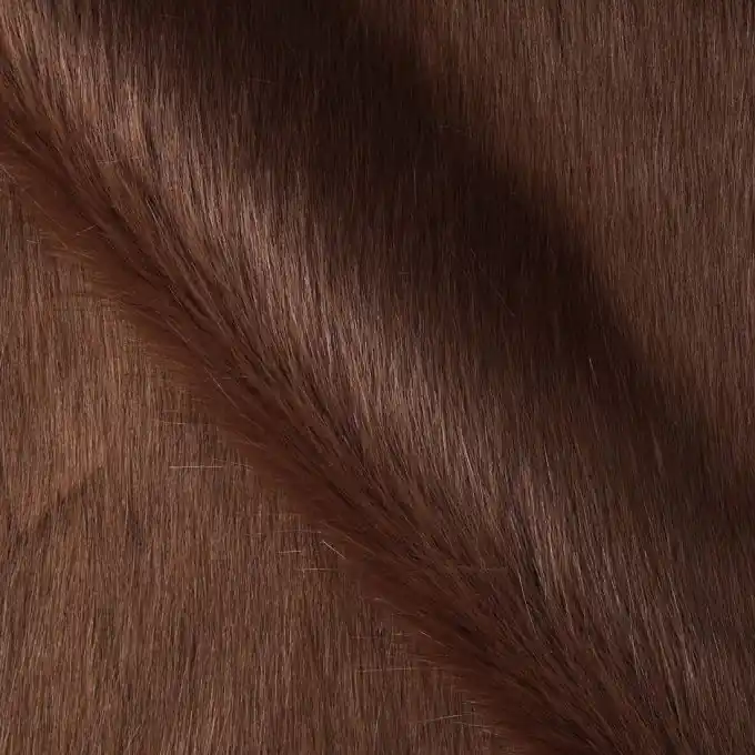 Solange Der Vorrat Reicht Kunstpelz Montréal Braun