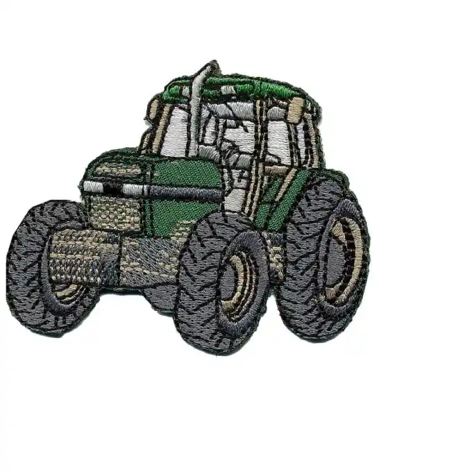 Jetzt Bestellen Bügelbild Tractor grün