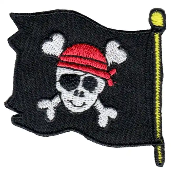 Bügelbild Piraten Heißes Angebot