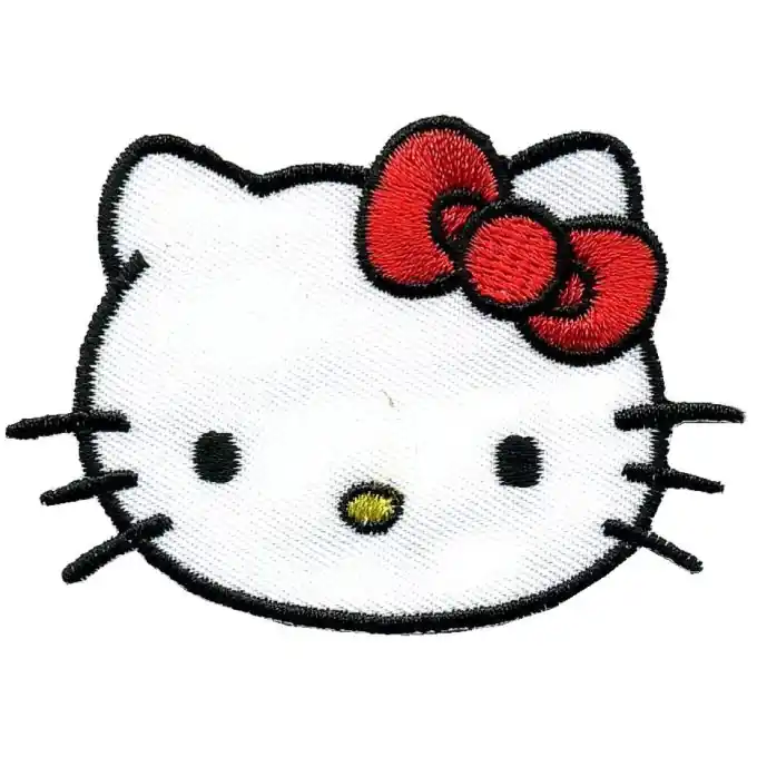 Versand Am Gleichen Tag Bügelbild Hello Kitty