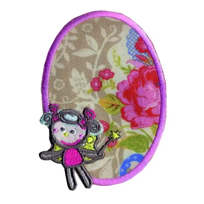 Bügelbild Ellenbogen Fee rosa Mega-Angebot