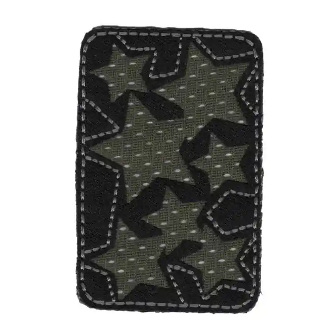 Bügelbild Stern grau Schnäppchen