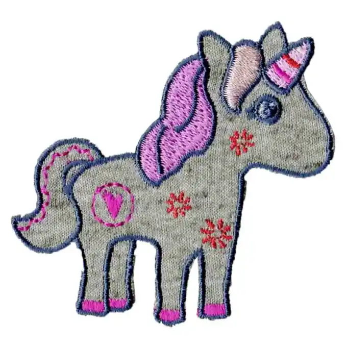 Bügelbild Einhorn Pony Direkt Vom Hersteller