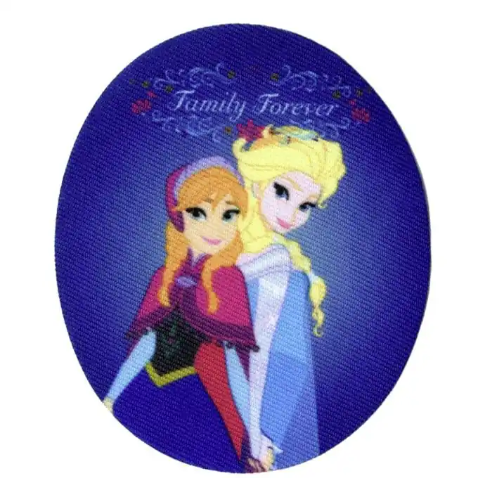 Heißes Angebot Bügelbild Elsa & Anna Eiskönigin