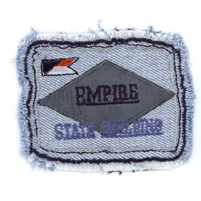 Bügelbild Empire state jeans Heute Kaufen