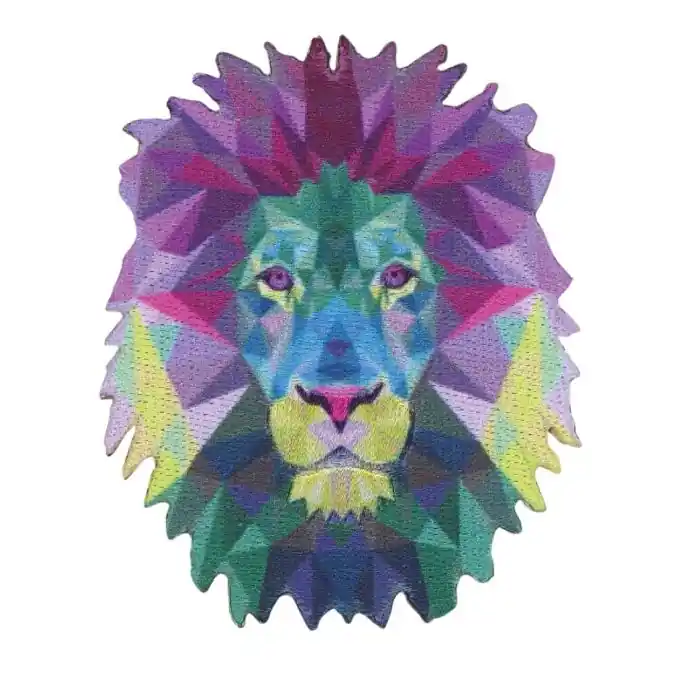 Bügelbild Lion Graphic Bunt Meistverkauft