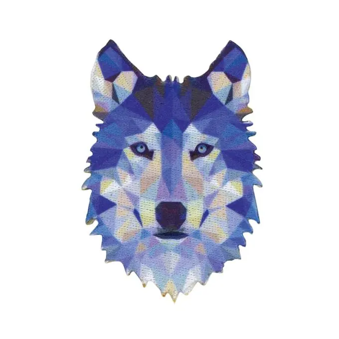 Bügelbild Wolf Origami Jetzt Kaufen