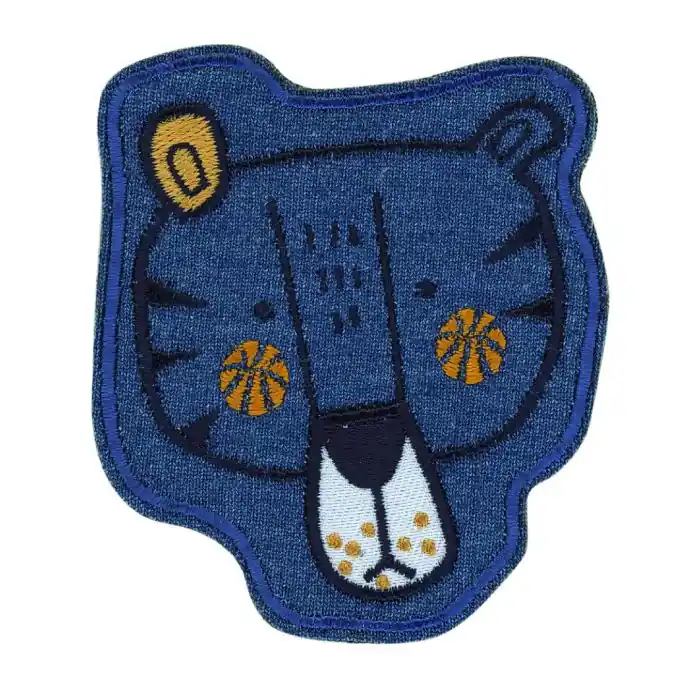 Knallerangebot Bügelbild Tiger Jeans