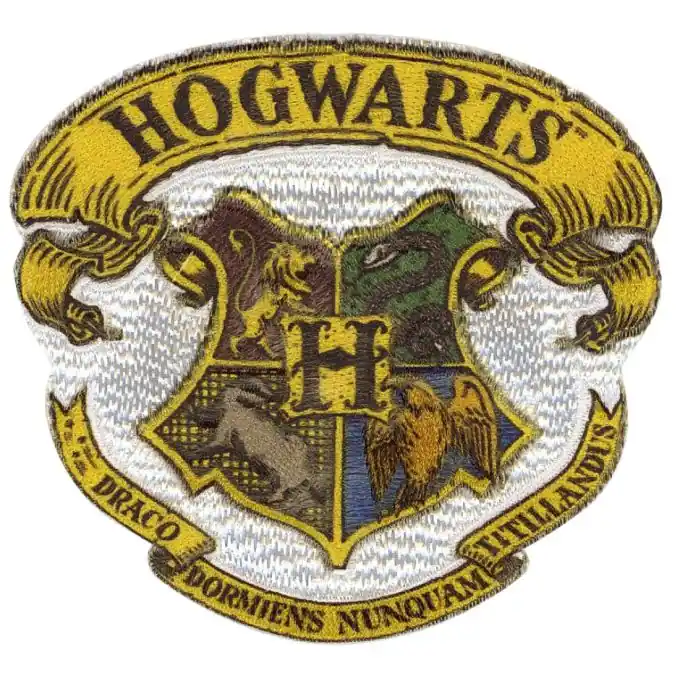 Bügelbild HP Hogwarts Wappen Wochenendangebot