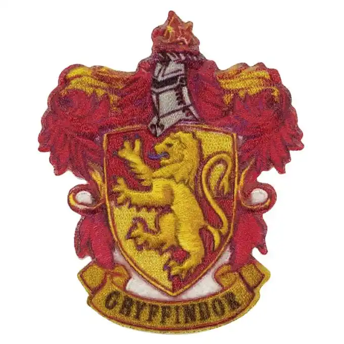Bügelbild HP Gryffindor Wappen Kostenloser Rückversand