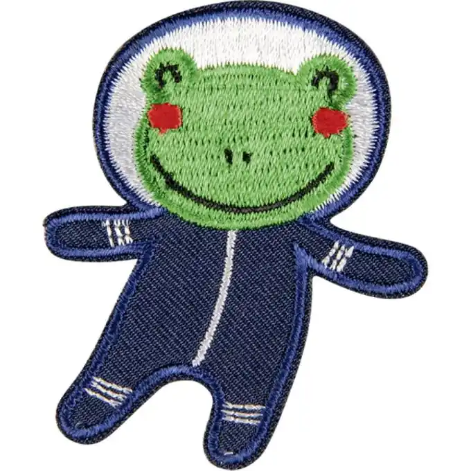 Bügelbild Space Frosch Sofort Bestellen
