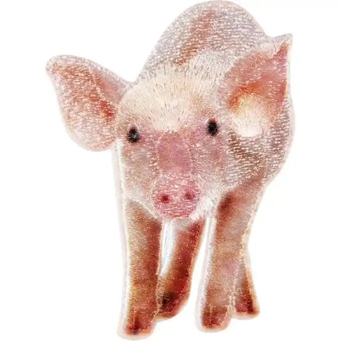 Kostenloser Versand Écusson Schwein