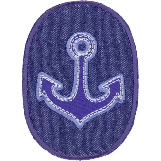 Neu Im Sortiment Bügelbild Schiffstinte Jeans