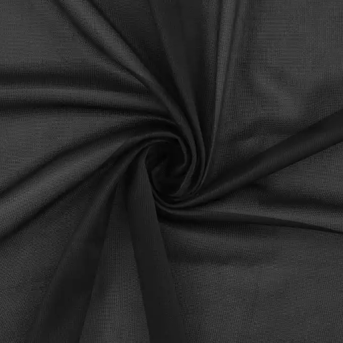 Ausverkauf Futterstoff Netz Schwarz