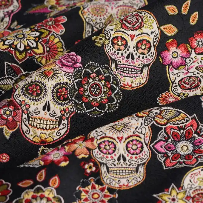 Preiswert Jacquard Cristobal Schwarz