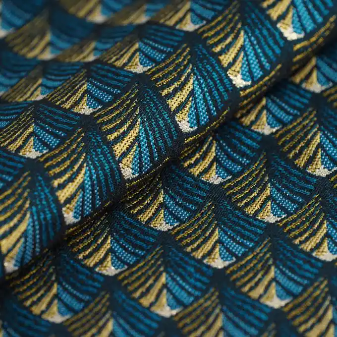 Jacquard Gatsby Entengrün/Gold Schnäppchen