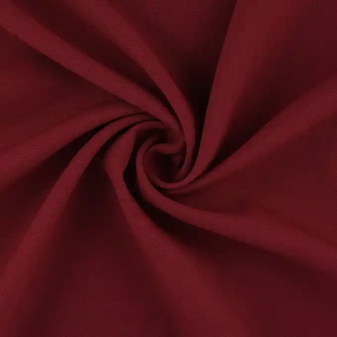 Polyesterstoff Burlington Weinrot Top-Seller