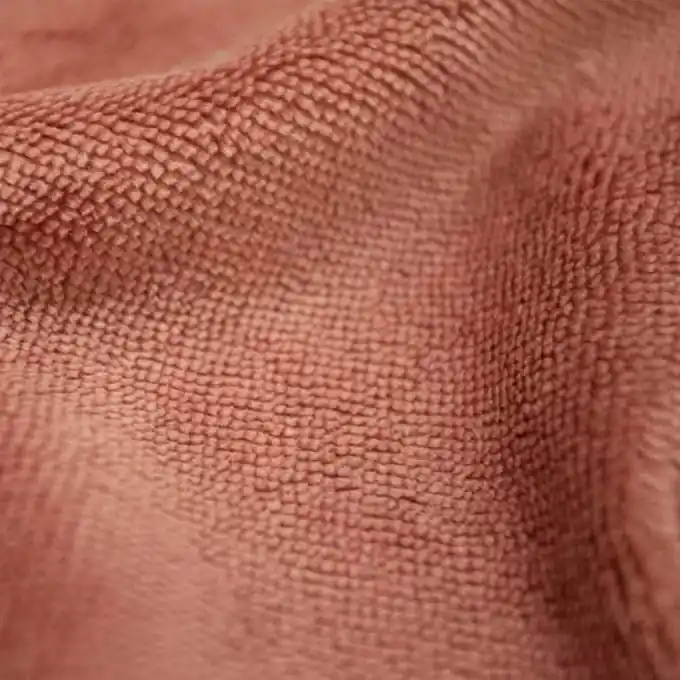 Expressversand Frotteestoff Bambus Blush