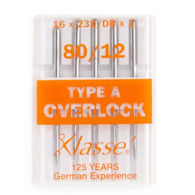 Nadeln für die Nähmaschine zum Versäubern 80/12 Limited Edition