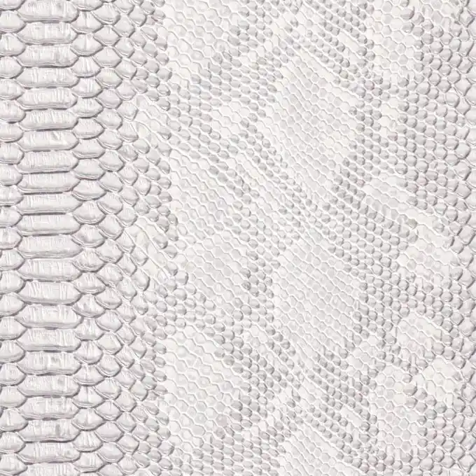 Angebot Kunstleder Reptilieloptik Comodo Weiß