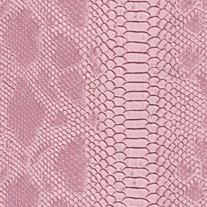 Knallerangebot Kunstleder Reptilienoptik Comodo Rosa