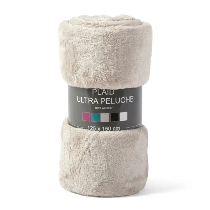 Heißes Angebot Kuscheldecke Plaid 125x150cm – Weiches Fleece