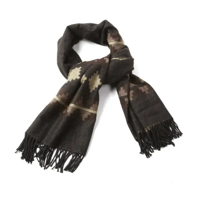 Kostenloser Rückversand Bedruckter Poncho-Schal